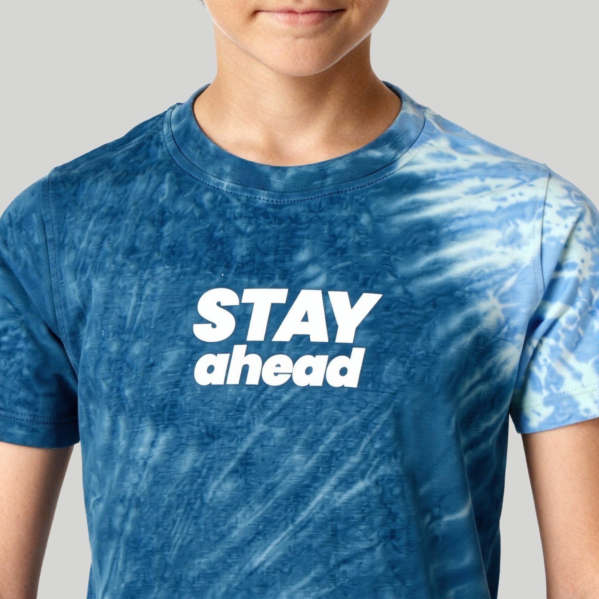Boys Cotton Tie - Dye Skiddle T-Shirt