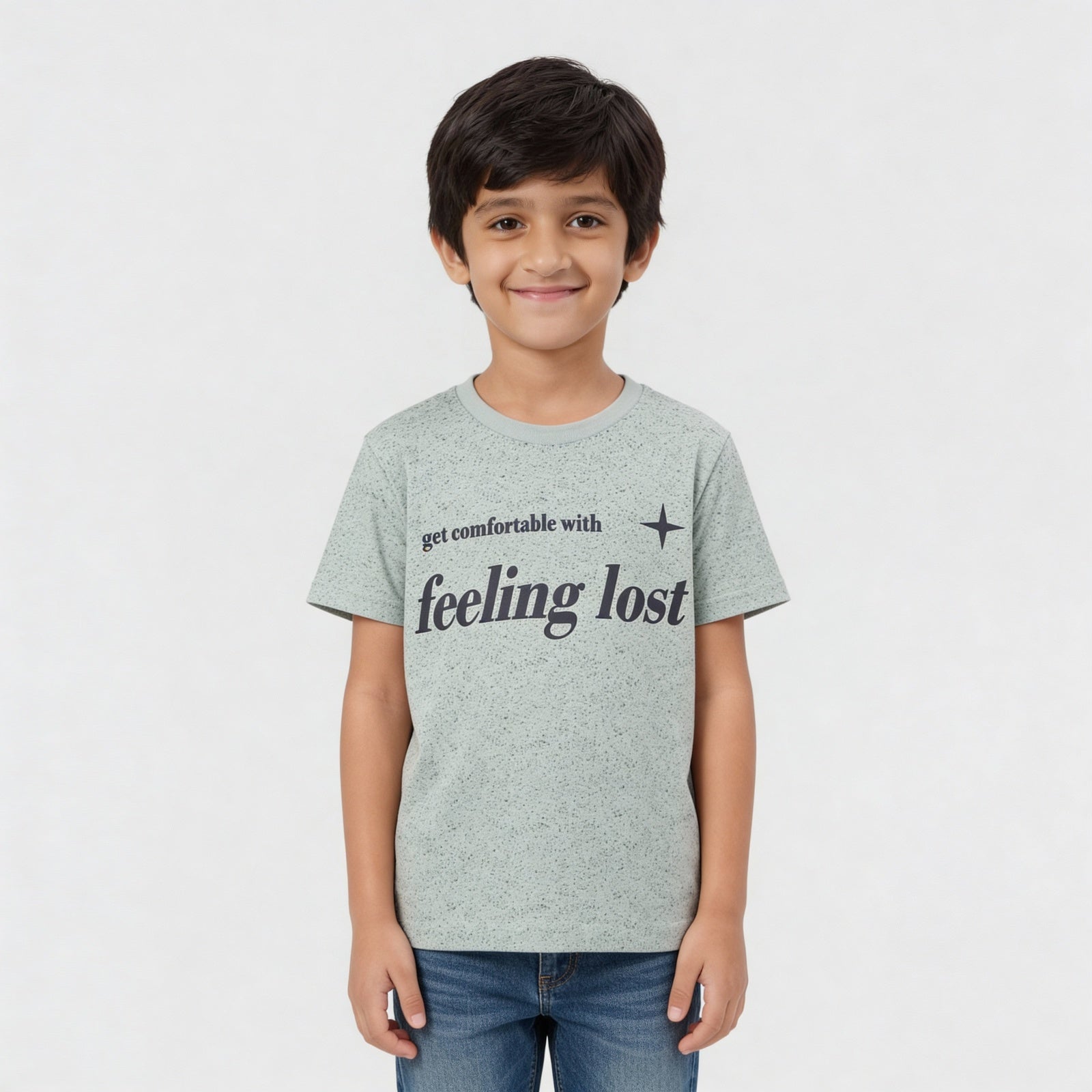 Cotton Tie - Dye Half Sleeve T-Shirt