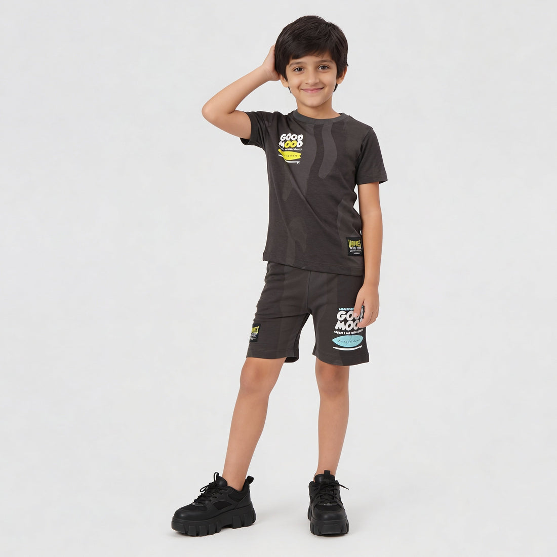 Boys Cotton Printed T-Shirt