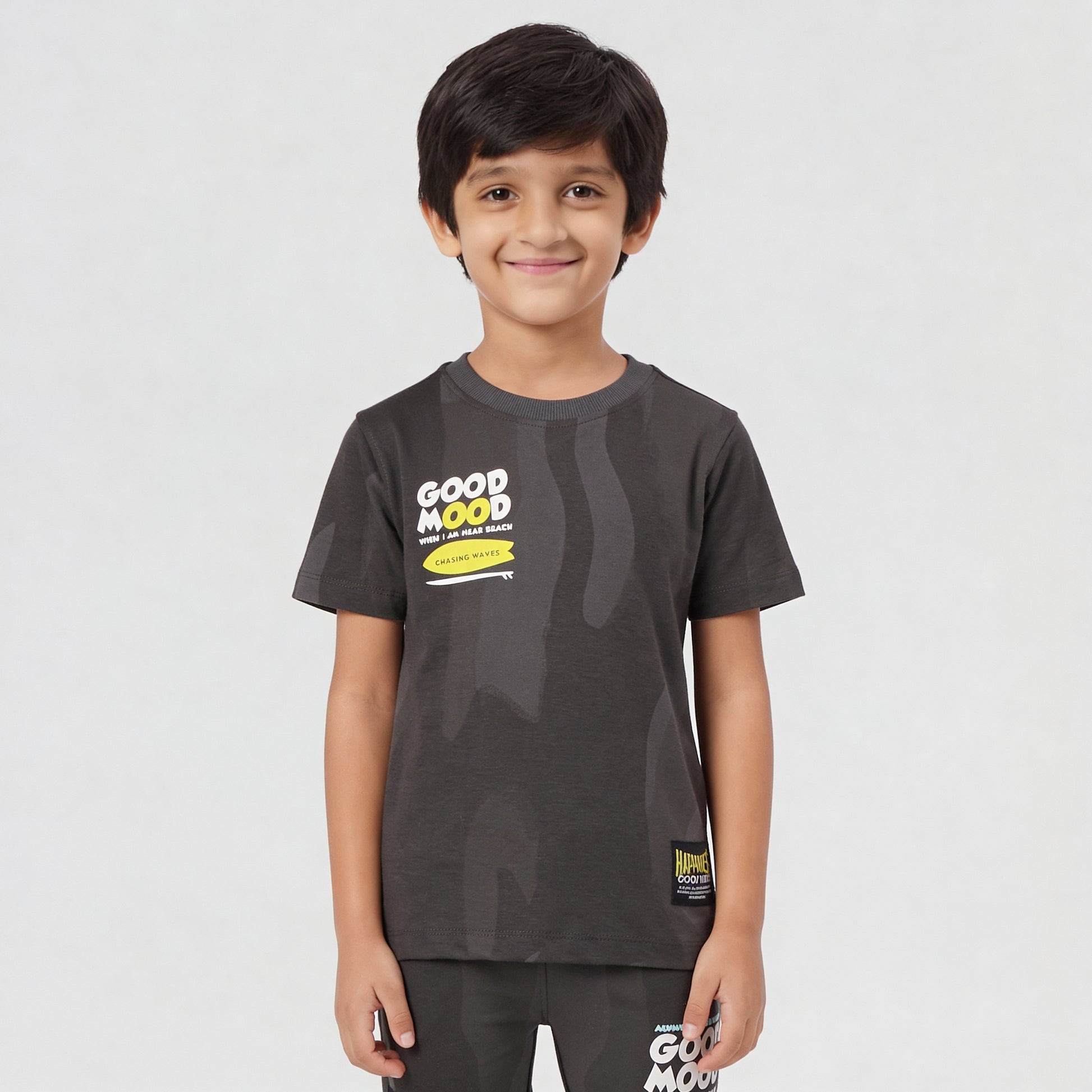 Boys Cotton Printed T-Shirt