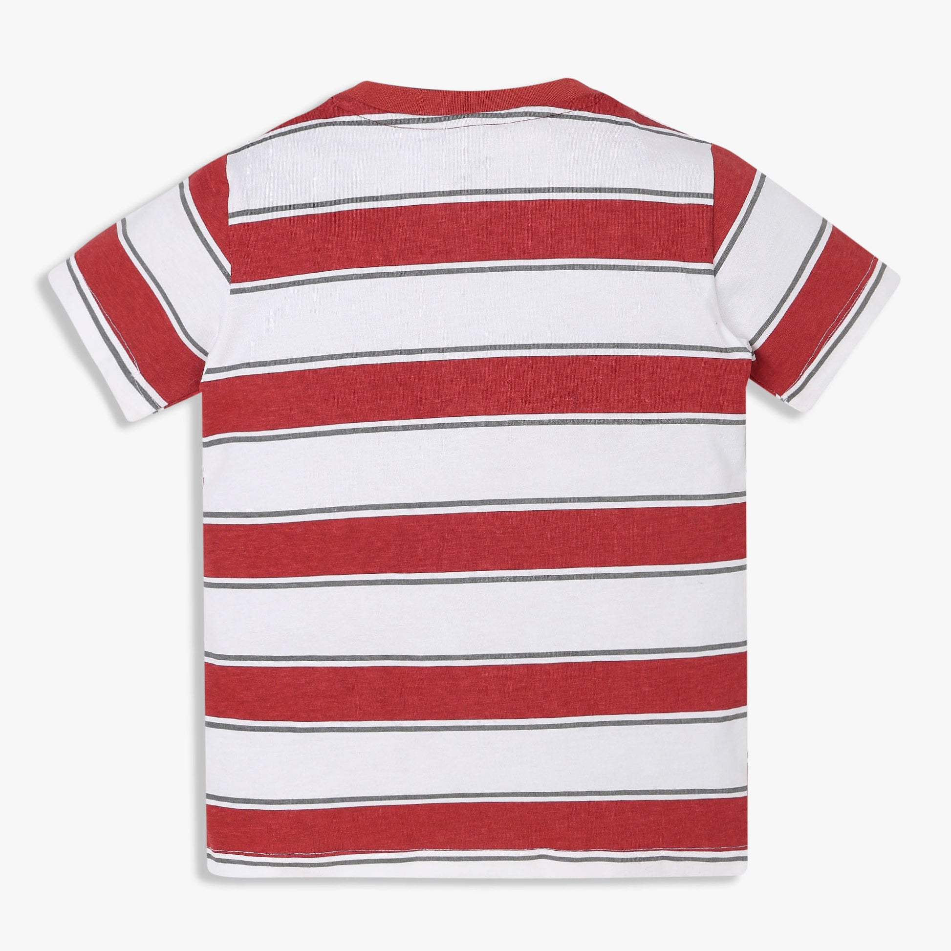 Boys Cotton Neck Weekend T-Shirt