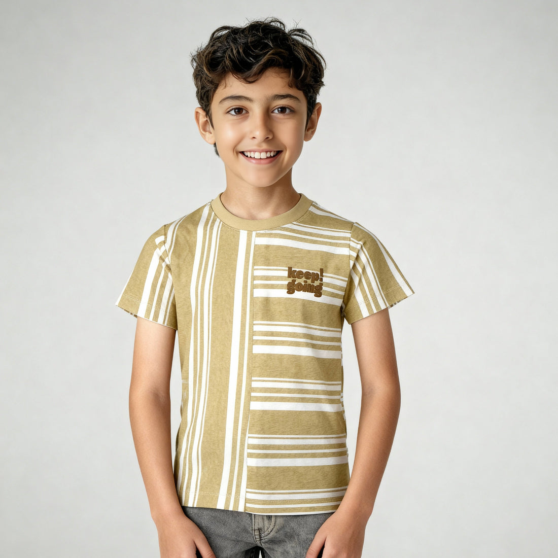 Boys Cotton Cut and Sew Weekend T-Shirt