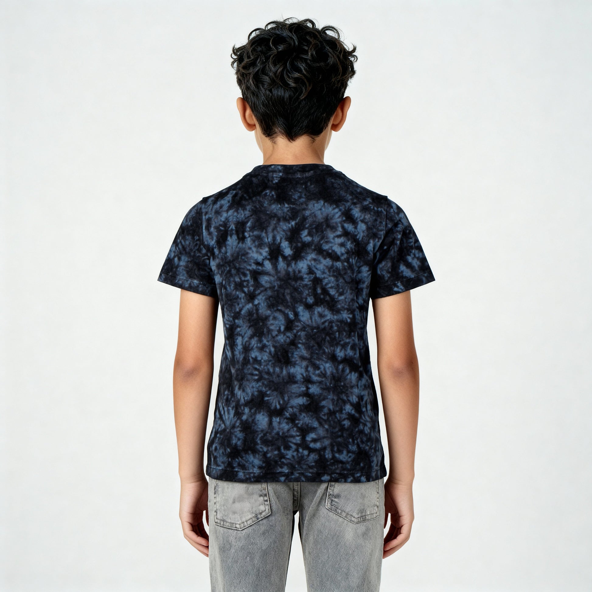 Boys Cotton Tie - Dye Skiddle T-Shirt