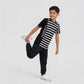 Boys Striped Crew Neck Future Squad T-Shirt
