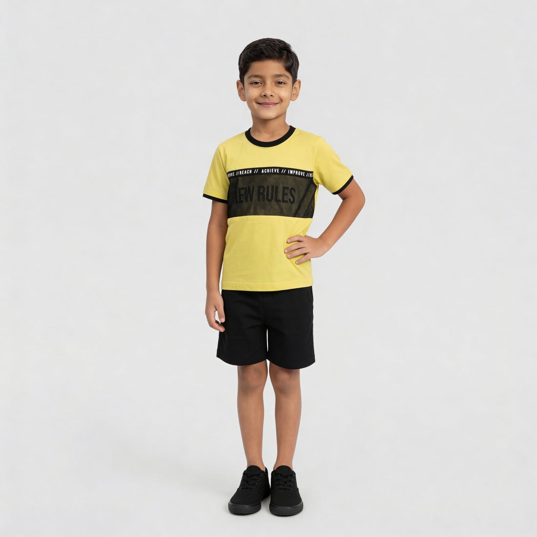 Cotton Cut And Sew Half Sleeve T-Shirt