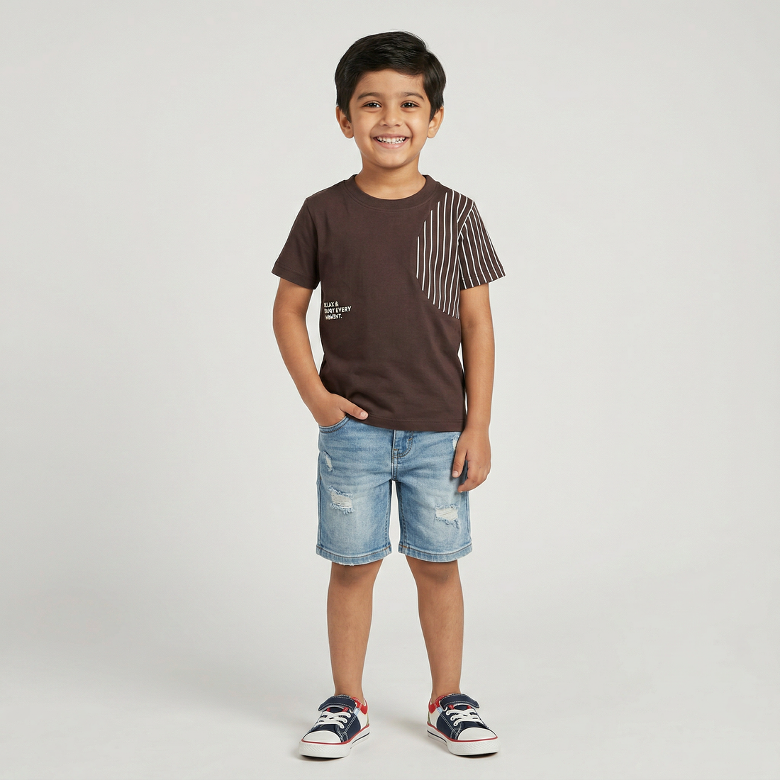 Boys Cotton Cut and Sew T-Shirt