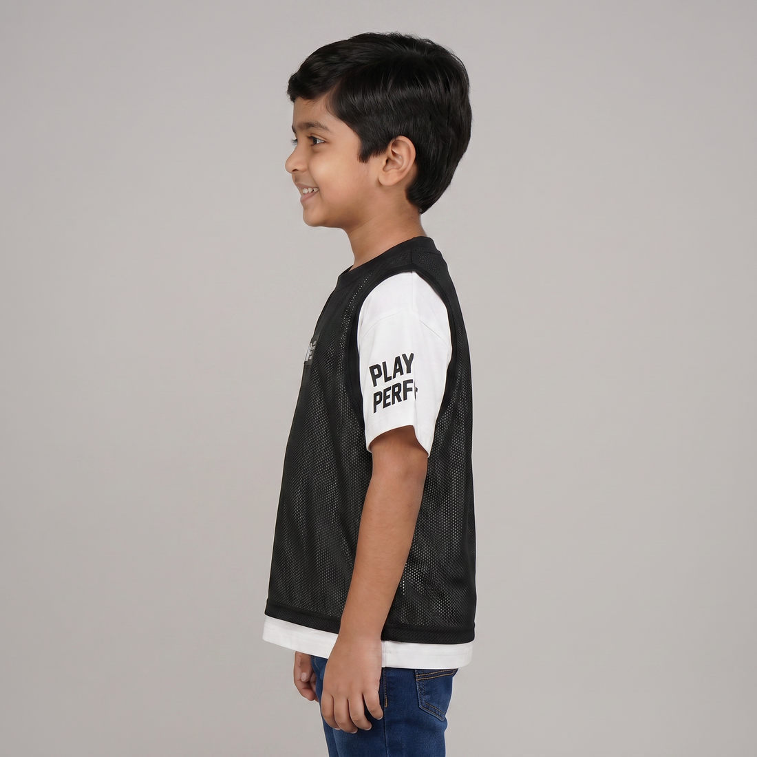 Boys Cotton Printed T-Shirt