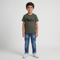 Boys Cotton Structured T-Shirt