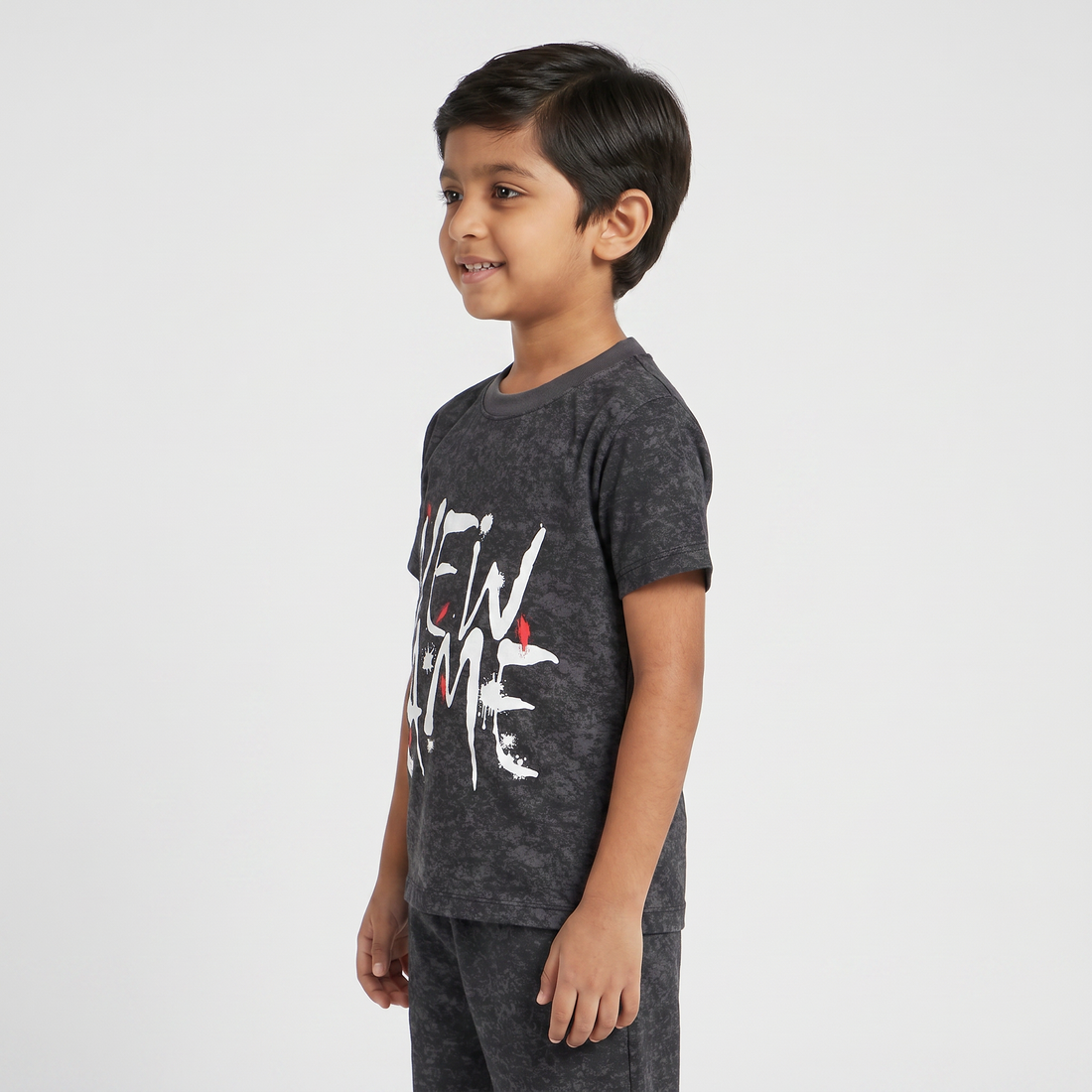 Boys Cotton Printed T-Shirt