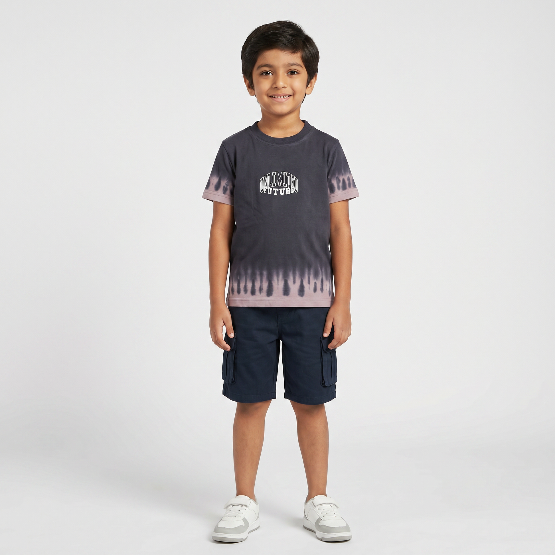 Boys Cotton Tie - Dye T-Shirt