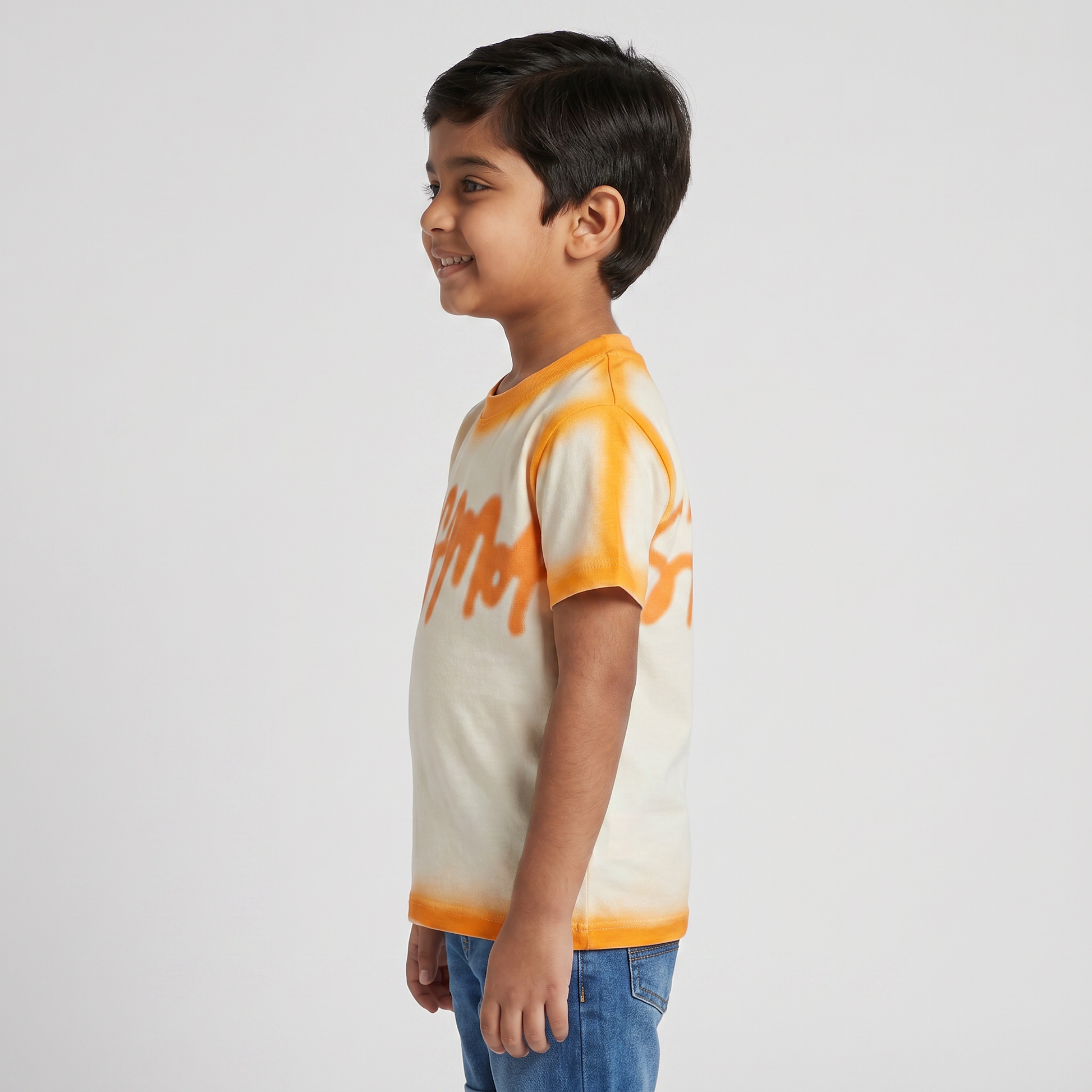 Boys Cotton Tie - Dye T-Shirt