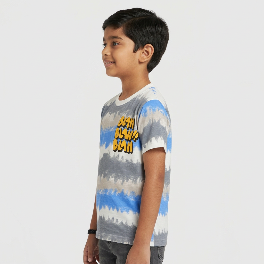 Boys Cotton Printed T-Shirt