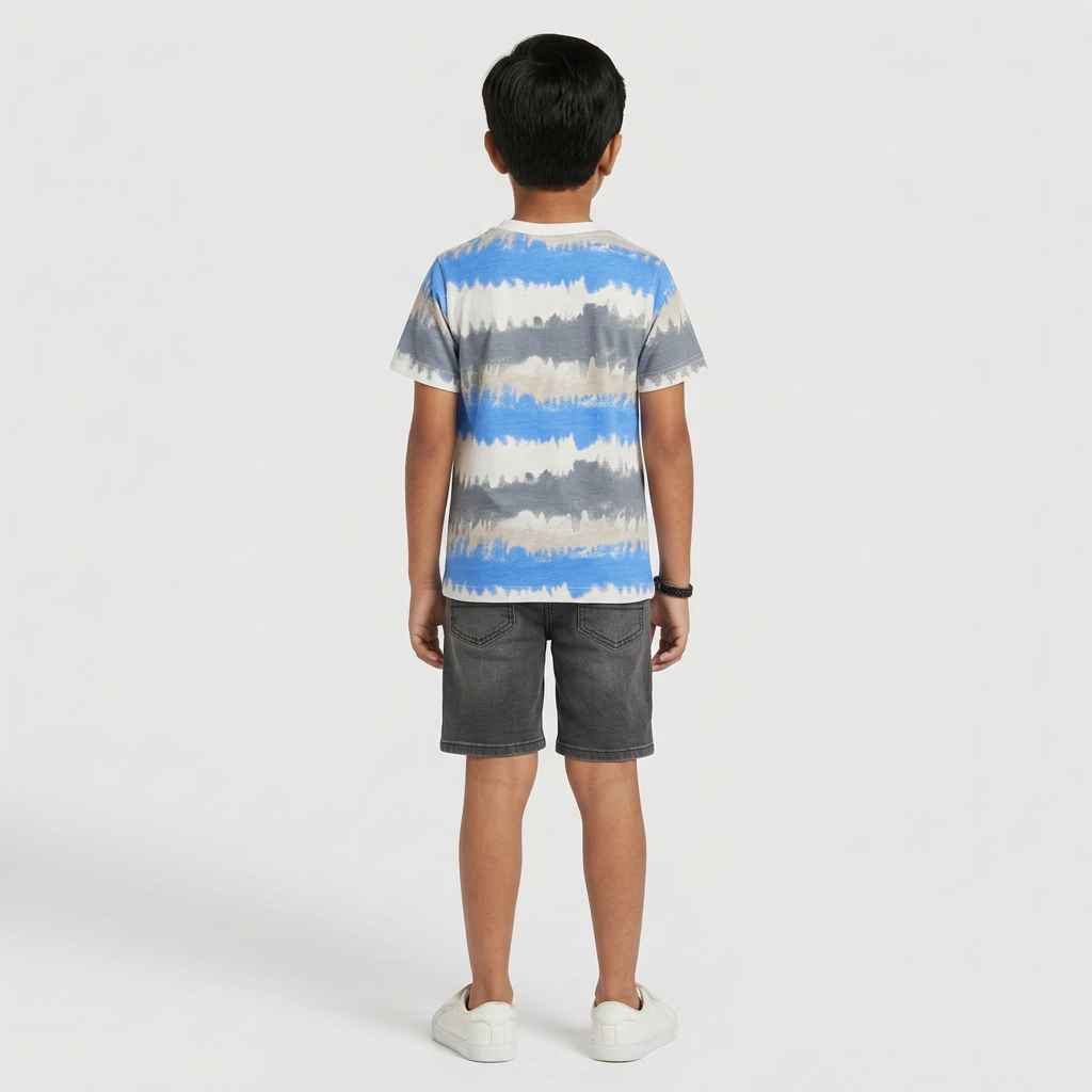 Boys Cotton Printed T-Shirt