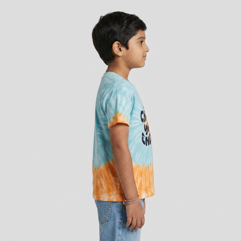 Boys Cotton Tie - Dye T-Shirt