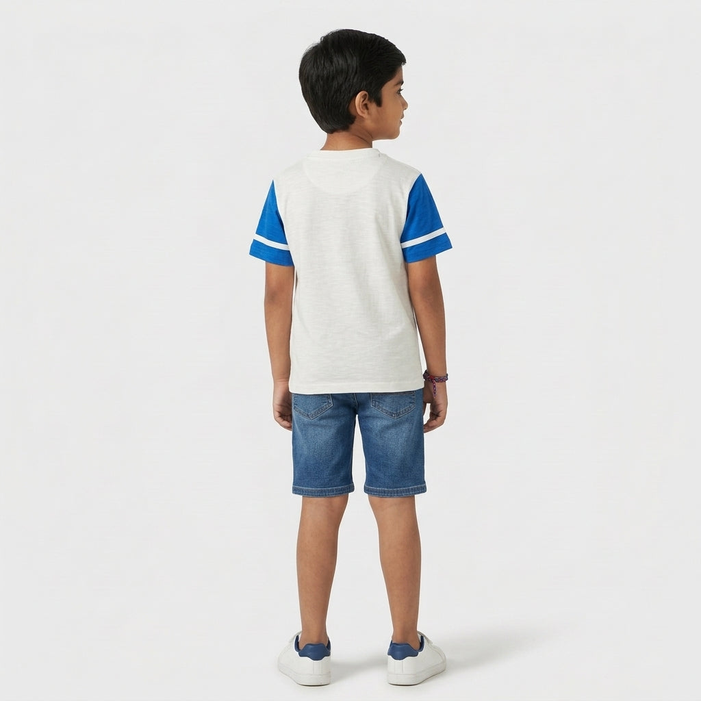 Boys Cotton Cut and Sew T-Shirt