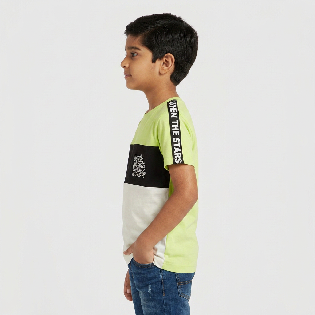 Boys Cotton Cut and Sew T-Shirt