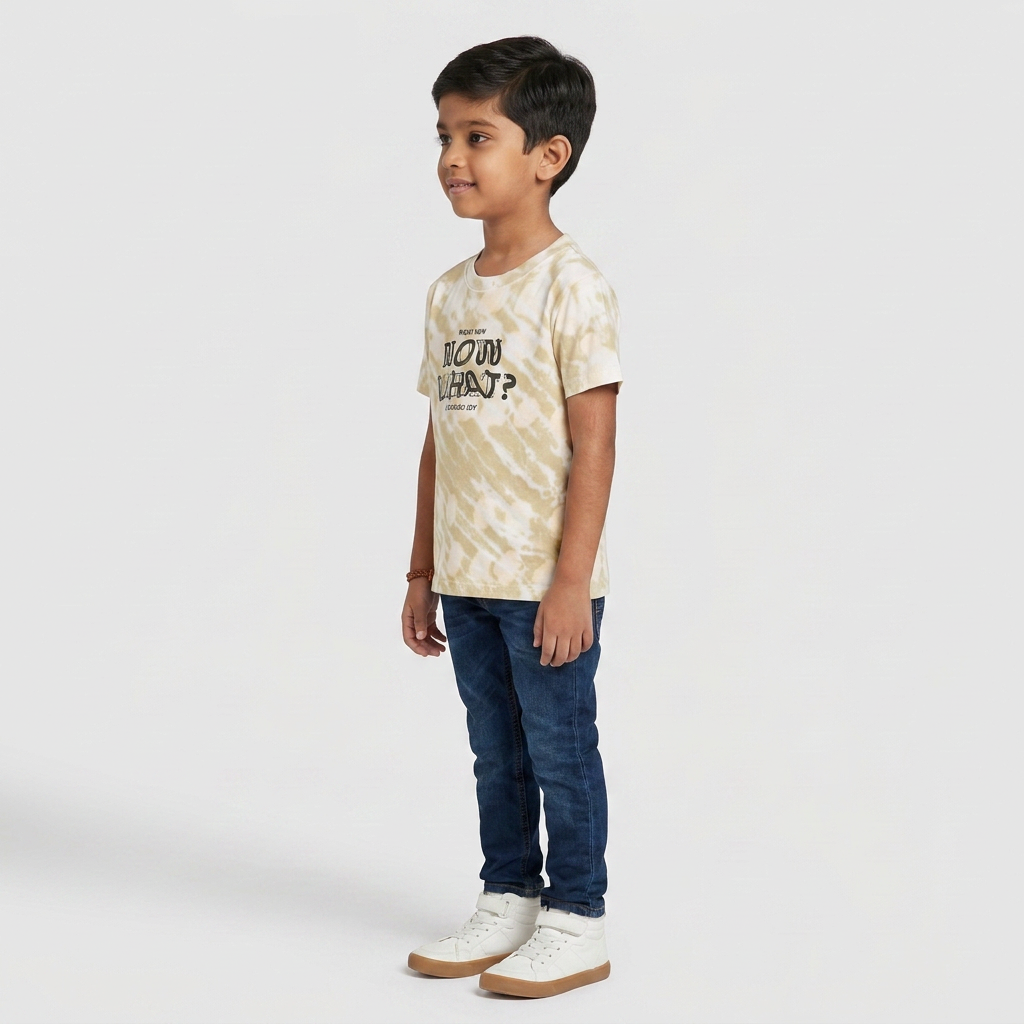 Boys Cotton Printed T-Shirt