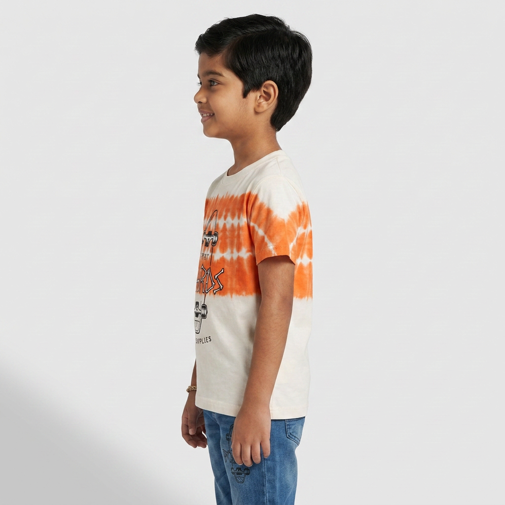 Boys Cotton Printed T-Shirt