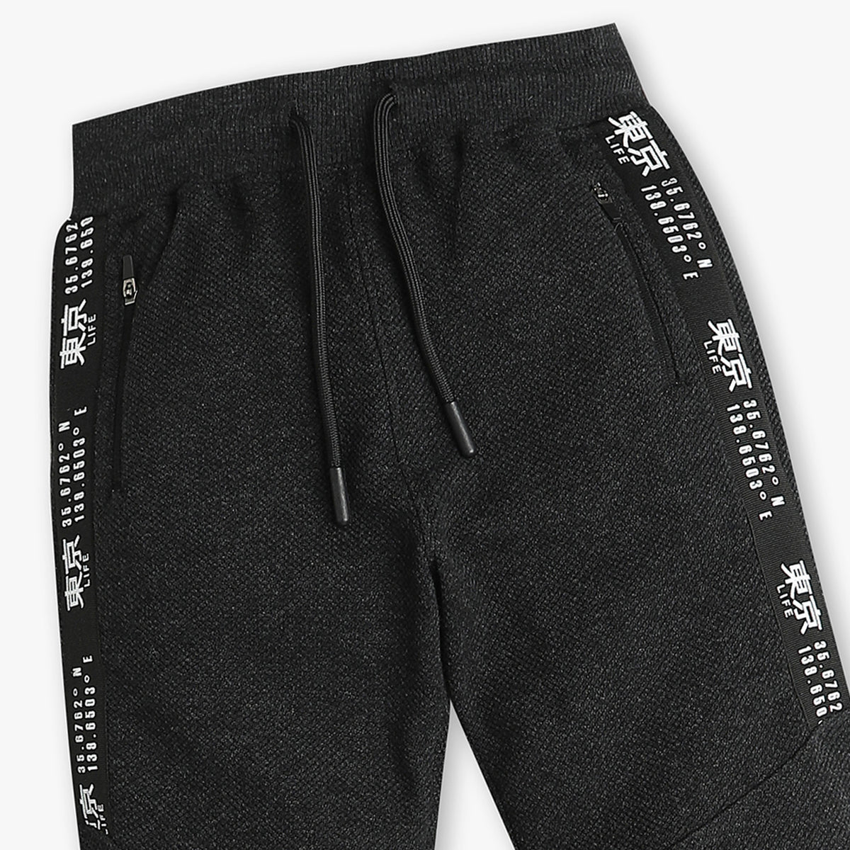 Boys Cut and Sew Full Length Pop Joggers