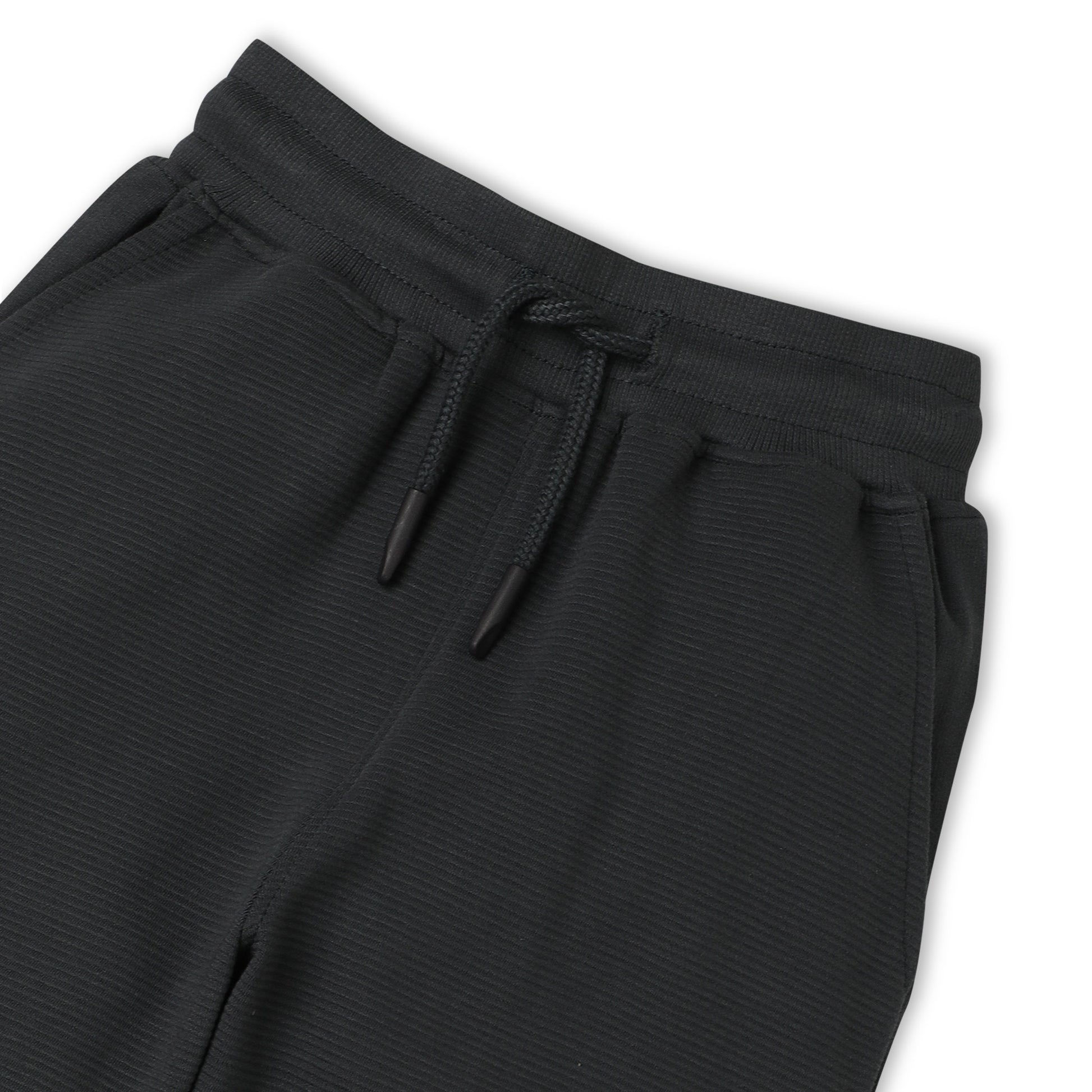 Boys Regular Fit Cut And Sew Mid Rise Joggers