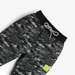 Boys Cut and Sew Full Length Pop Joggers