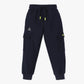 Regular Fit Solid Full Length Mid Rise Joggers