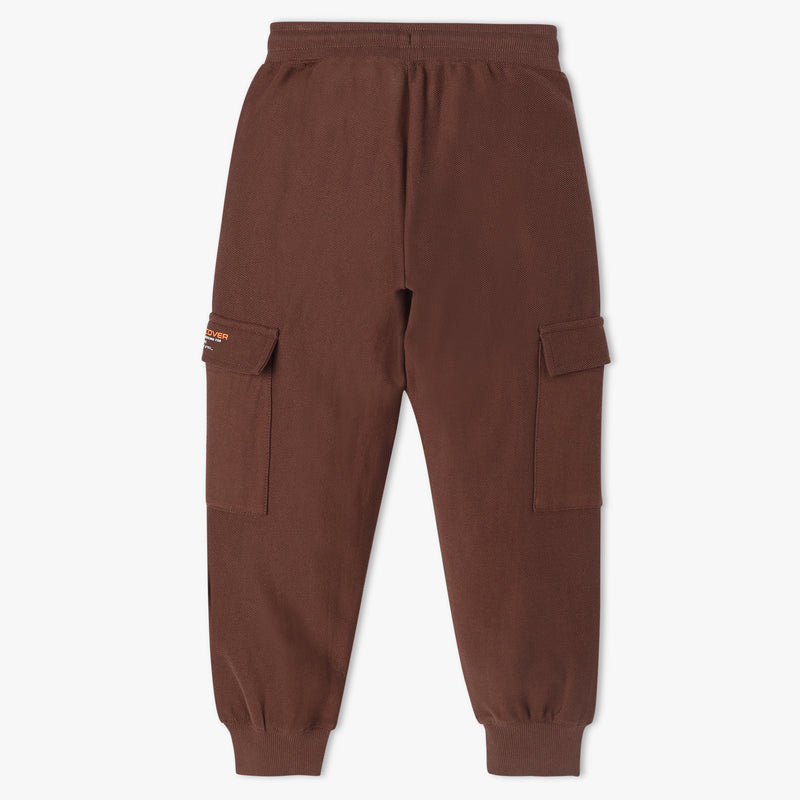 Regular Fit Solid Full Length Mid Rise Joggers