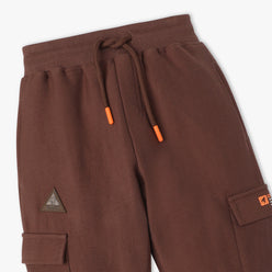 Regular Fit Solid Full Length Mid Rise Joggers