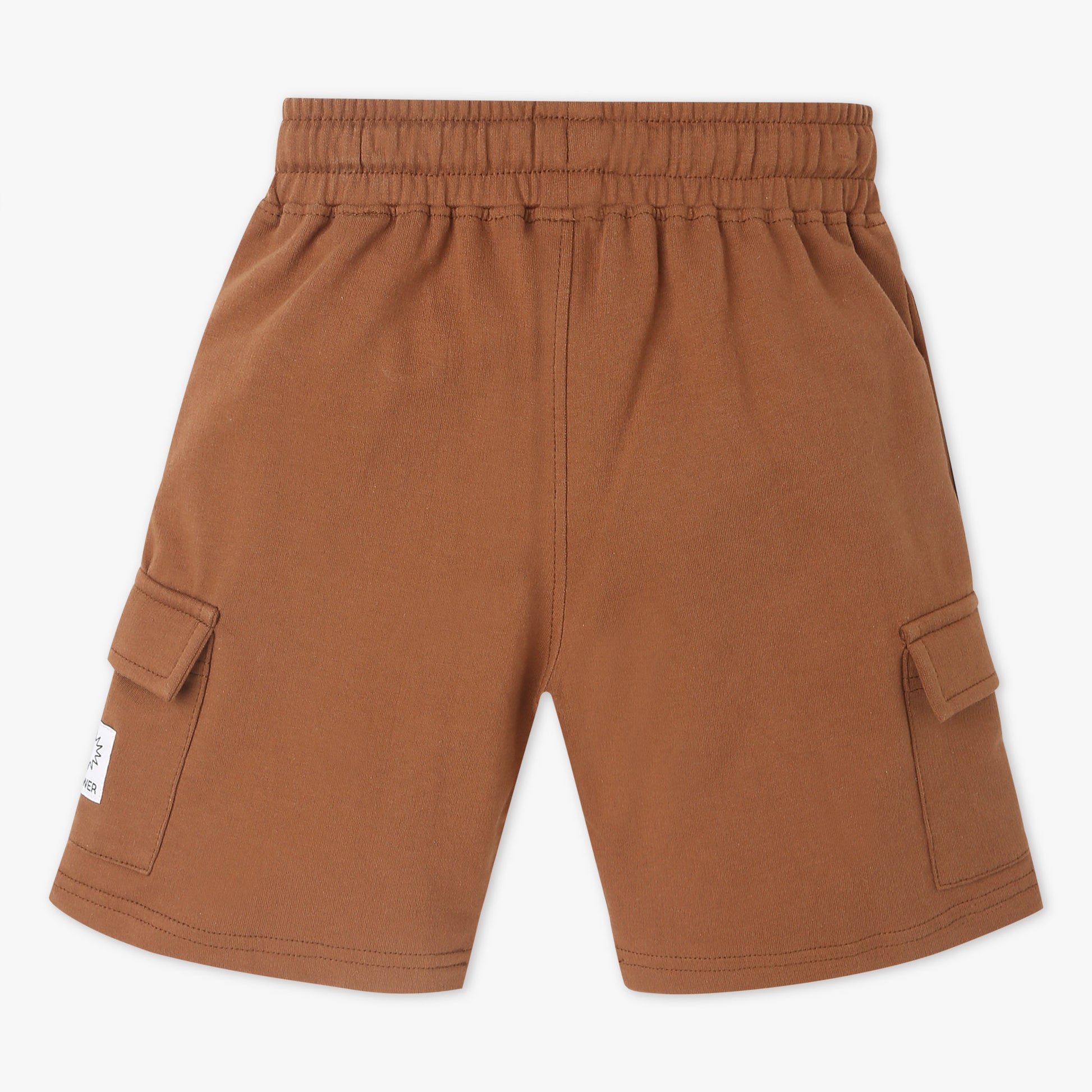 Boys Knee Length Oversize Pop Cargo Shorts