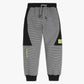 Boys Solid Full Length Pop Side Joggers