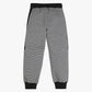 Boys Solid Full Length Pop Side Joggers