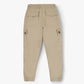 Boys Solid Full Length Cargos