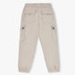 Boys Solid Full Length Cargos