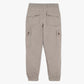Boys Solid Full Length Cargos