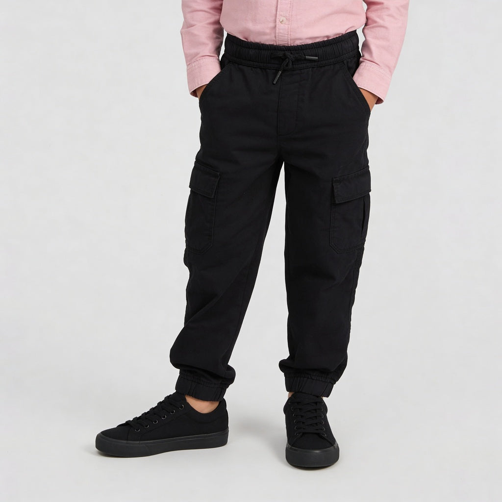 Boys Cotton Full Lenght Cargos