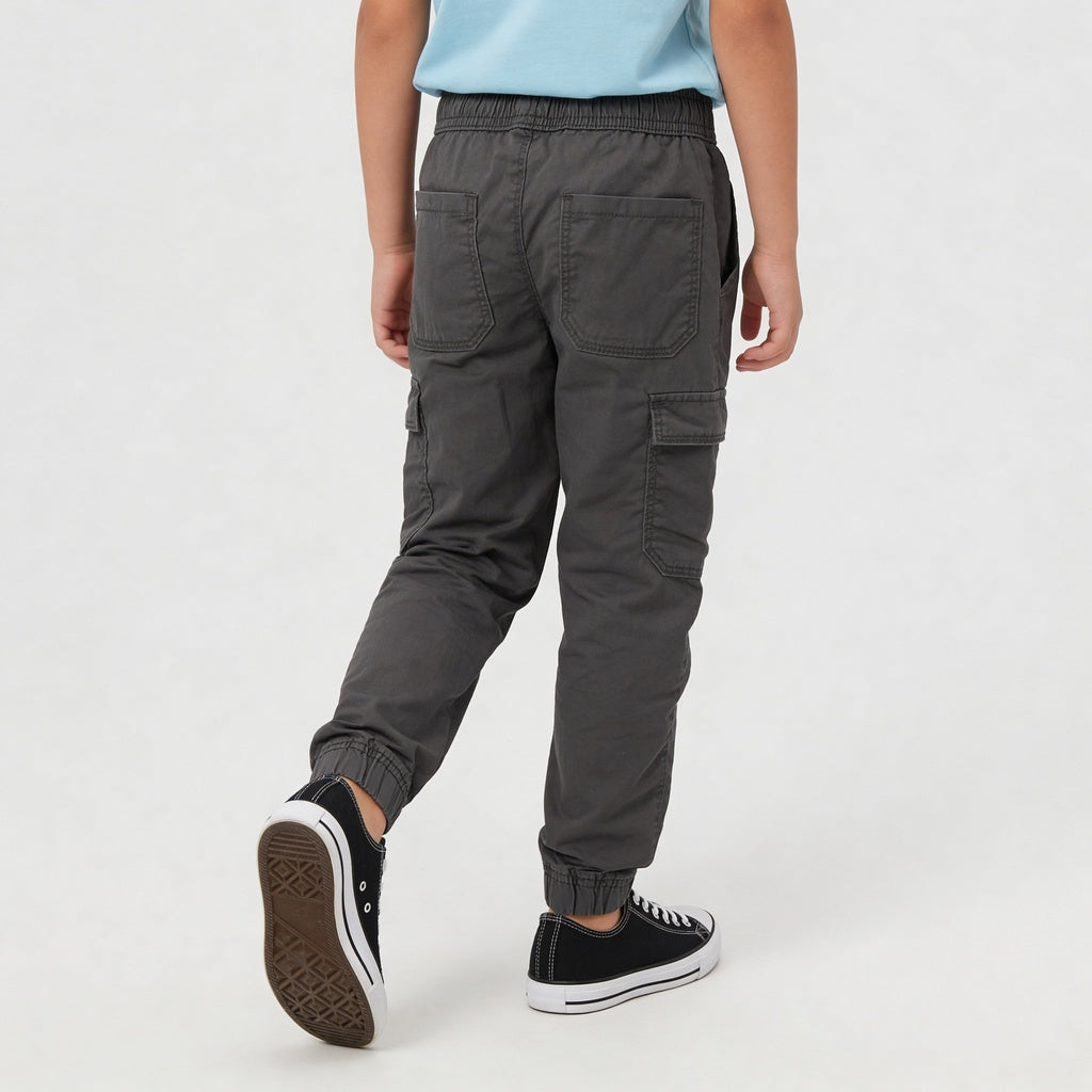 Boys Cotton Full Lenght Cargos