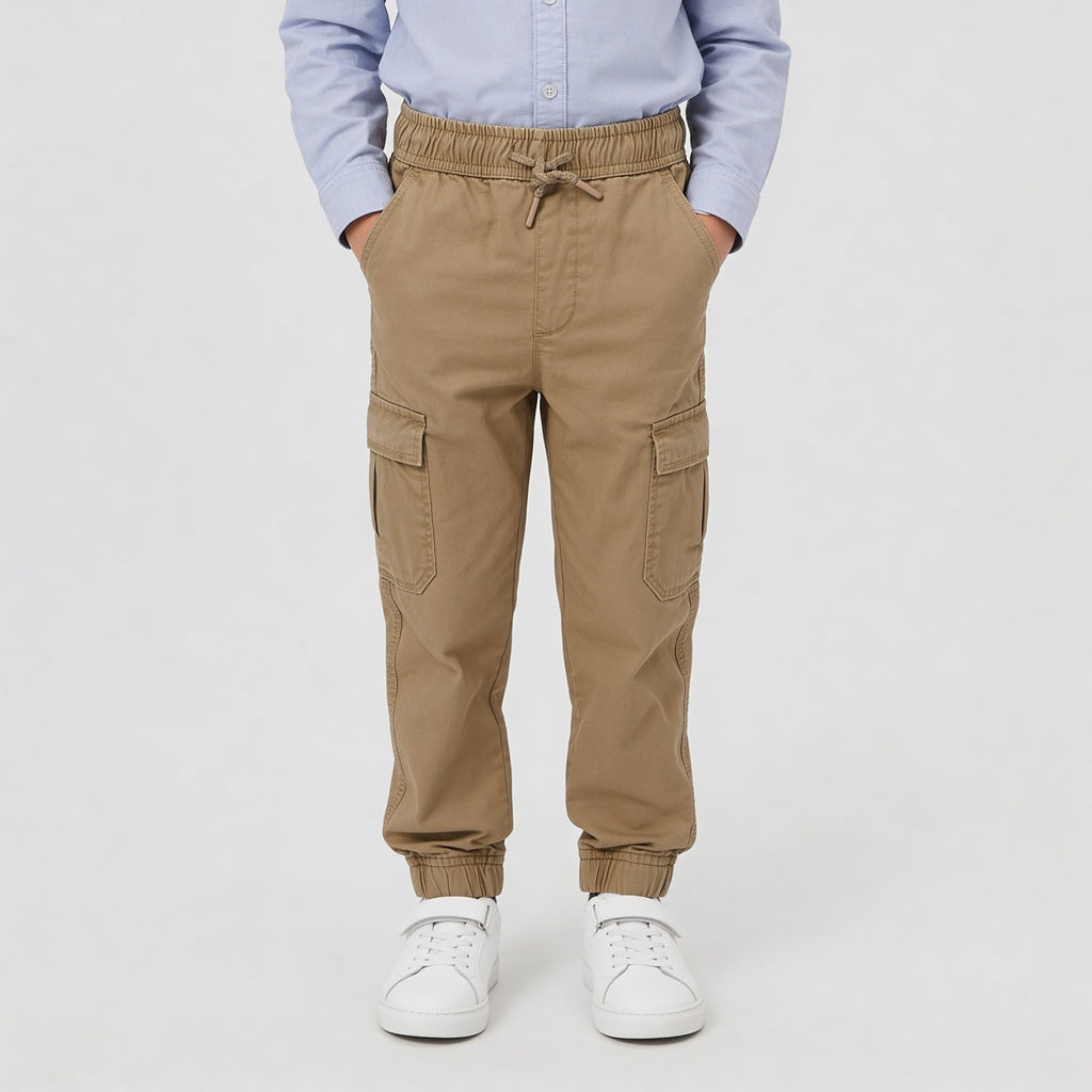 Boys Cotton Full Lenght Cargos