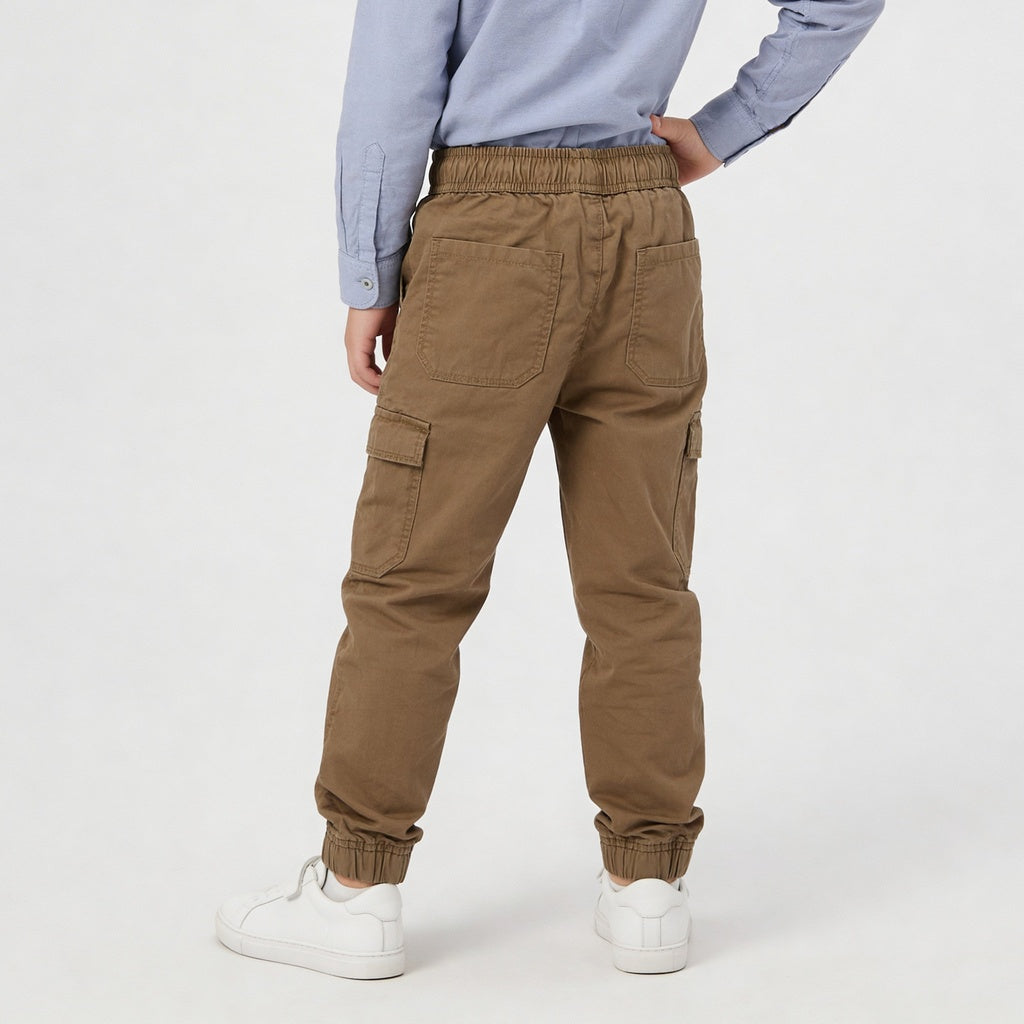 Boys Cotton Full Lenght Cargos