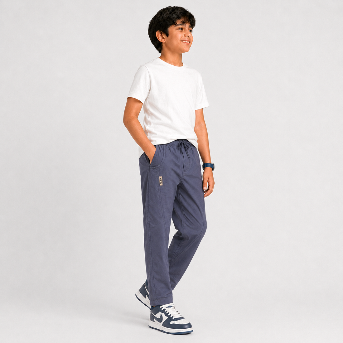 Boys Cotton Cut and Sew Trousers