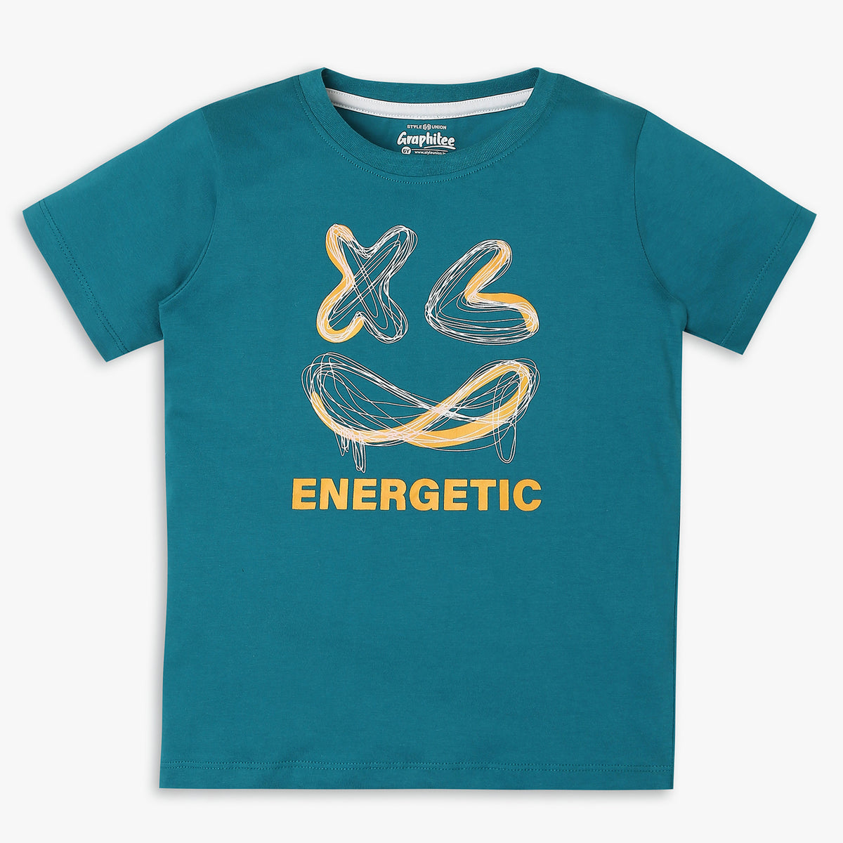 Boys Regular Fit Graphic T-Shirt