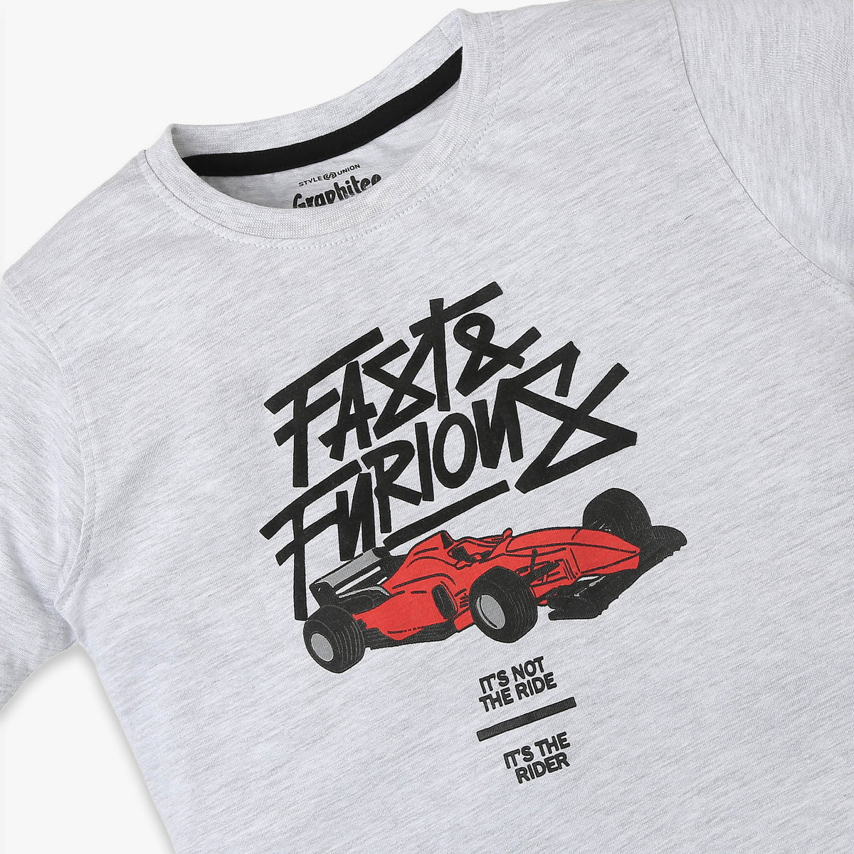 Boys Regular Fit Printed T-Shirt