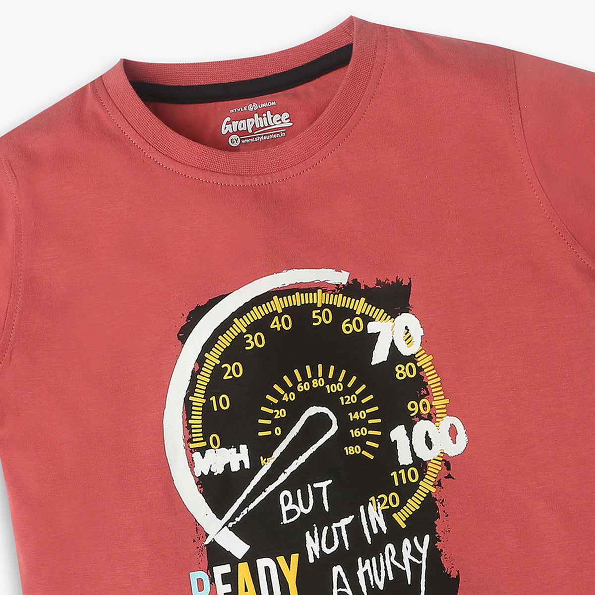 Boys Regular Fit Graphic T-Shirt