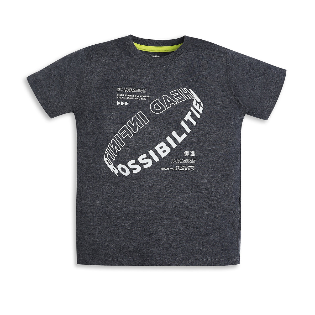 Boys Regular Fit Graphic T-Shirt