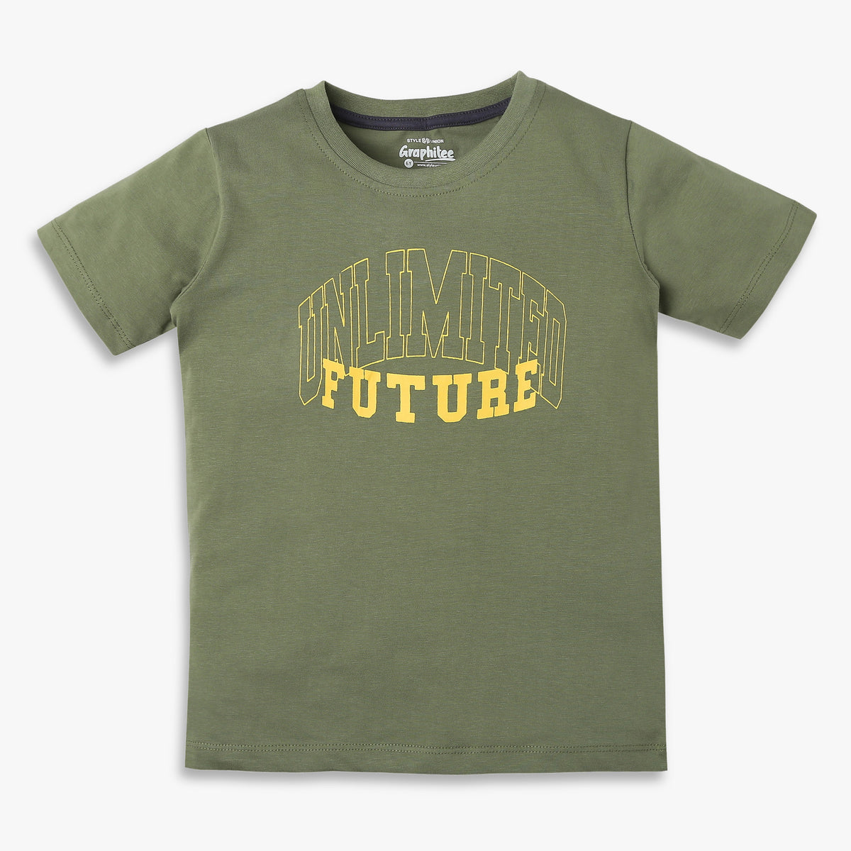 Boys Regular Fit Graphic T-Shirt