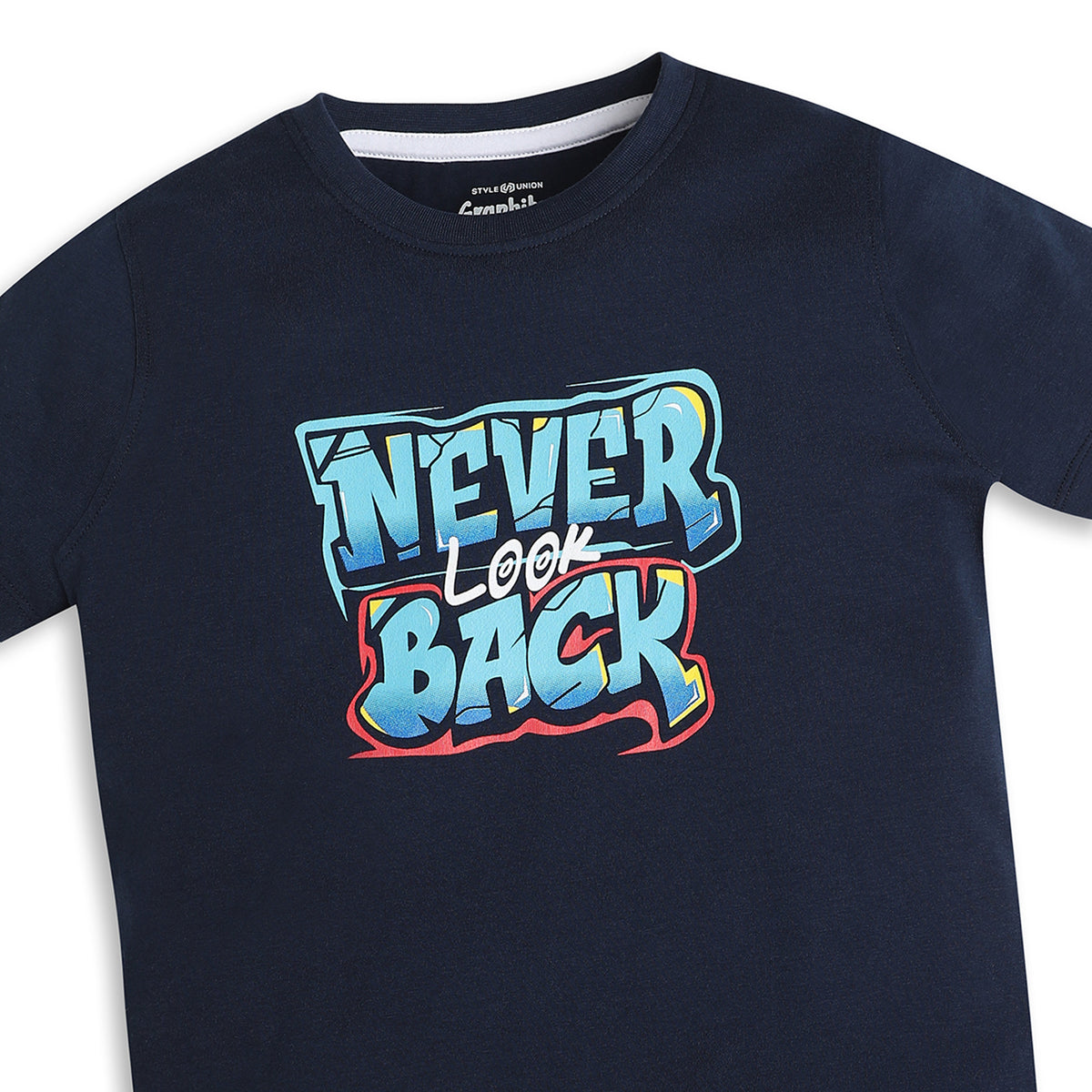 Boys Regular Fit Graphic T-Shirt