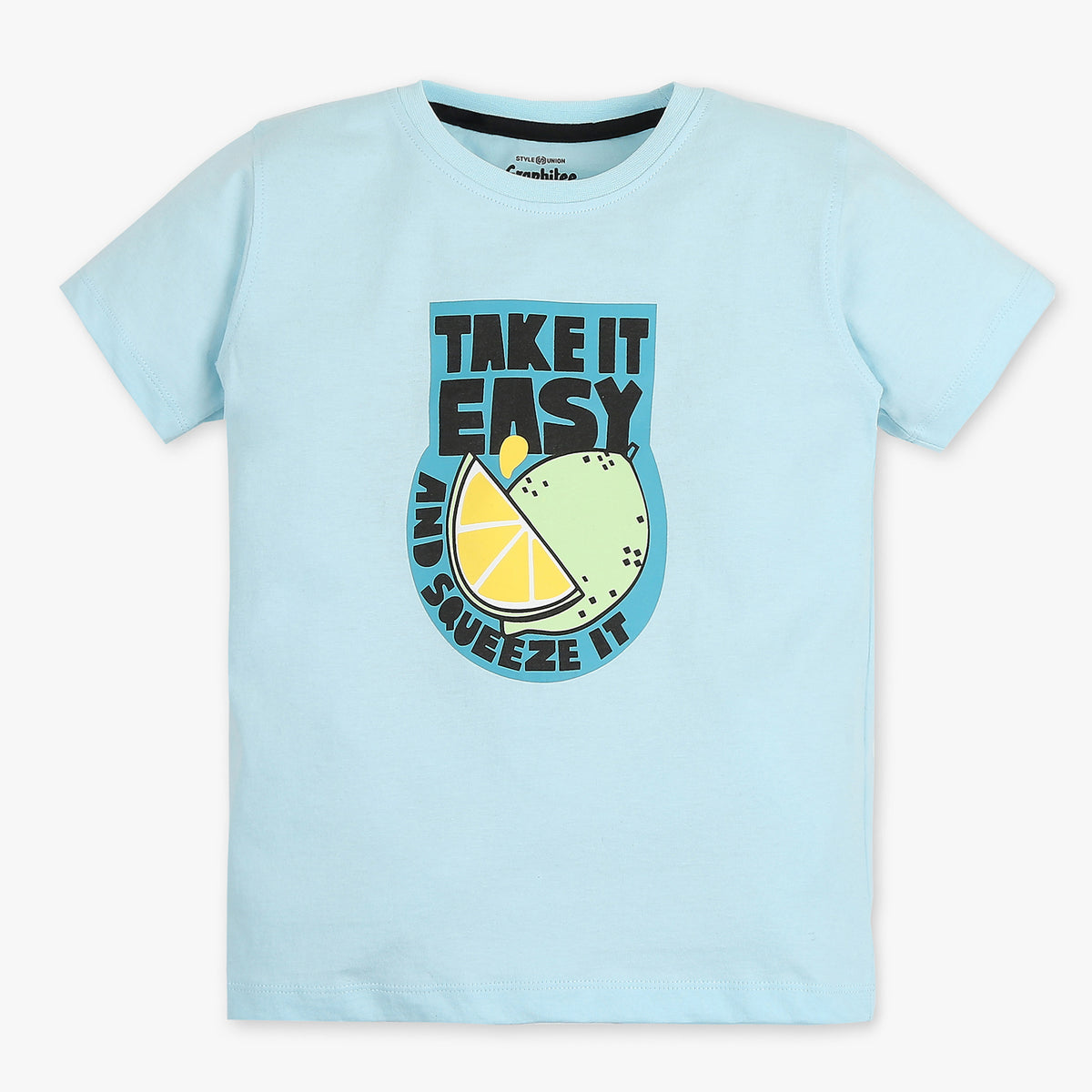 Boys Graphic Crew Neck T-Shirt