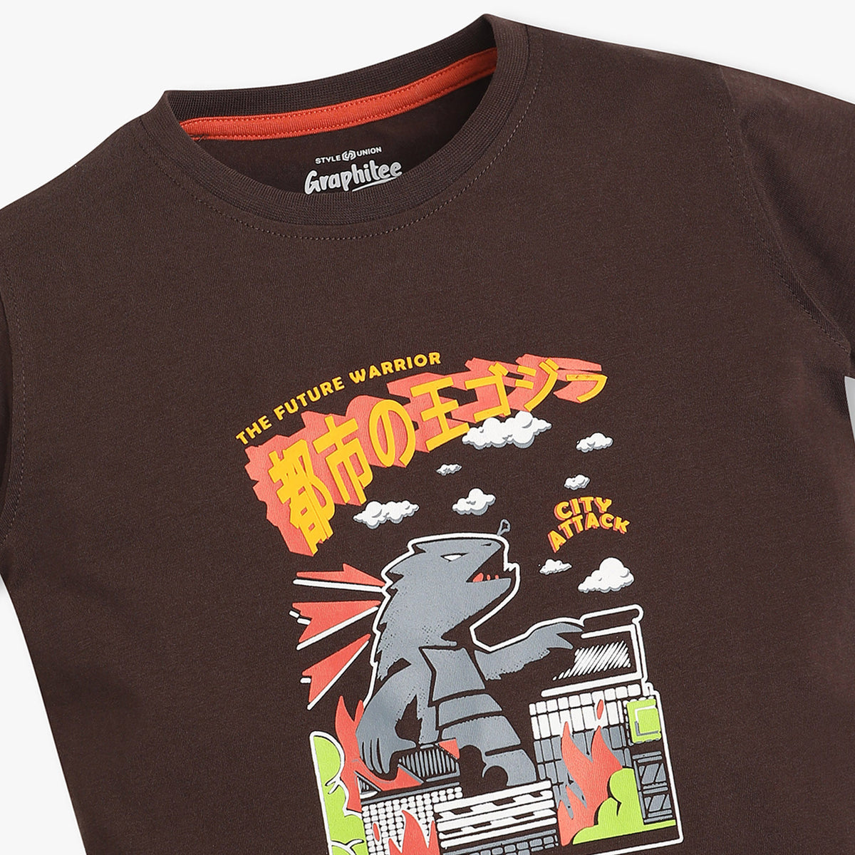 Boys Graphic Crew Neck T-Shirt