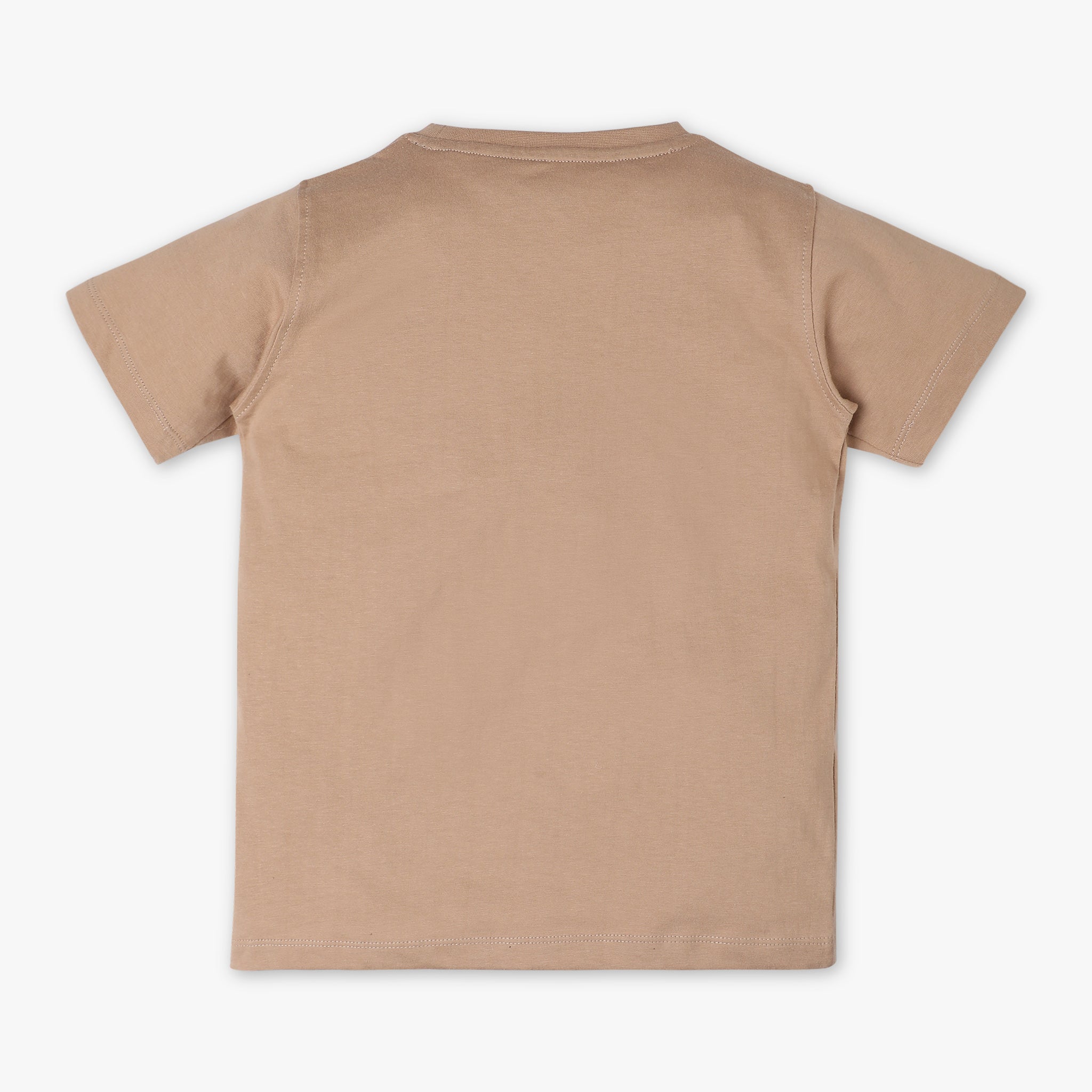 Boys Regular Fit Crew Neck Graphic T-Shirt