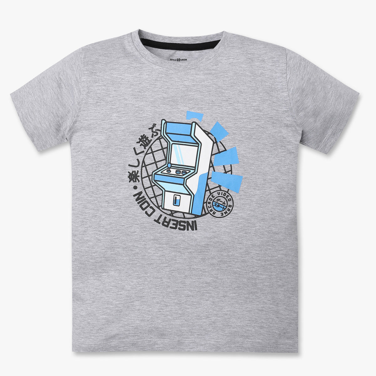 Boys Graphic Crew Neck T-Shirt