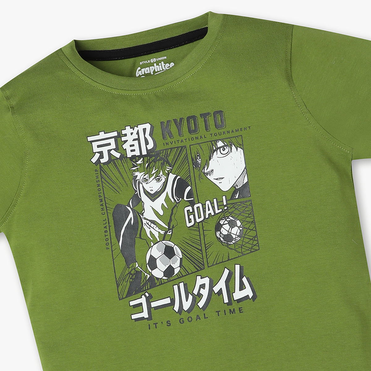 Boys Regular Fit Graphic T-Shirt